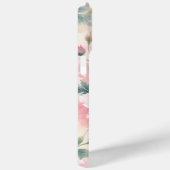 Coques Case-Mate iPhone Fleur de pivoine à l'aquarelle (Verso / Droite)