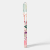 Coques Case-Mate iPhone Fleur de pivoine à l'aquarelle (Verso / Gauche)