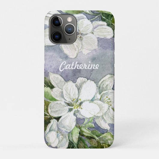 Coques Case-Mate iPhone Fleur de pomme (Dos)