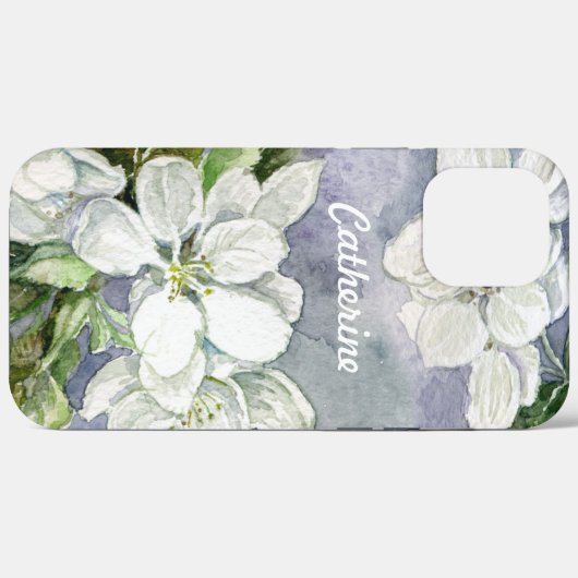 Coques Case-Mate iPhone Fleur de pomme (Verso (horizontal))