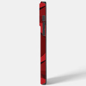 Coques Case-Mate iPhone Fleur de rose rouge (Verso / Gauche)