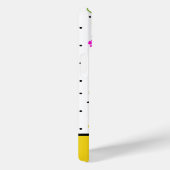 Coques Case-Mate iPhone Fleur de style rétro, pouvoir floral, monogrammé (Verso / Droite)