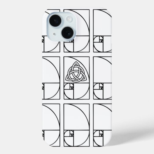 Coques Case-Mate iPhone Fleur de vie géométrie sacrée triskelion (Verso)