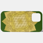 Coques Case-Mate iPhone Fleur De Vie - Indien Mandala 4 (Verso (horizontal))