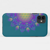 Coques Case-Mate iPhone Fleur De Vie - Mandala Indien 3 (Dos (Horizontal))