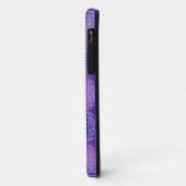 Coques Case-Mate iPhone Fleur de vie - motif de timbre - violet (Dos/Gauche)