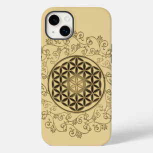 Coque Pour iPhone 14 Plus Fleur De Vie - Ornements Vintages Mandala 2
