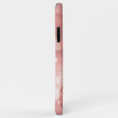 Coques Case-Mate iPhone Fleur de vie rouge or éclat (Dos/Droite)