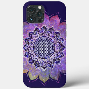 Case-Mate iPhone Case Fleur de vie - Style Vintage Galaxy Espace 1