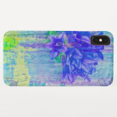 Coques Case-Mate iPhone Fleur de violet bleu (Dos (Horizontal))