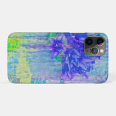 Coques Case-Mate iPhone Fleur de violet bleu (Dos (Horizontal))