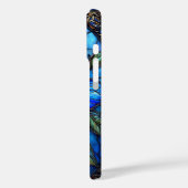 Coques Case-Mate iPhone Fleur de vitrail (Verso / Gauche)