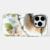 Coques Case-Mate iPhone Fleur d'eau de cerisier à floraison printanière (Verso (horizontal))