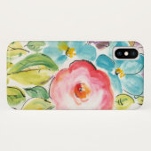 Coques Case-Mate iPhone Fleur délice II (Dos (Horizontal))