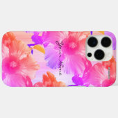 Coques Case-Mate iPhone Fleur d'Hibiscus Hawaïen- HAMbyWG (Verso (horizontal))