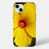 Coques Case-Mate iPhone Fleur d'Hibiscus jaune (Verso)