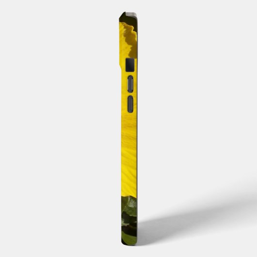 Coques Case-Mate iPhone Fleur d'Hibiscus jaune (Verso / Gauche)