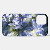 Coques Case-Mate iPhone Fleur d'Hydrangée Bleue Lumière (Verso (horizontal))