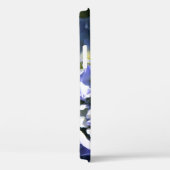 Coques Case-Mate iPhone Fleur d'Hydrangée Bleue Lumière (Verso / Droite)