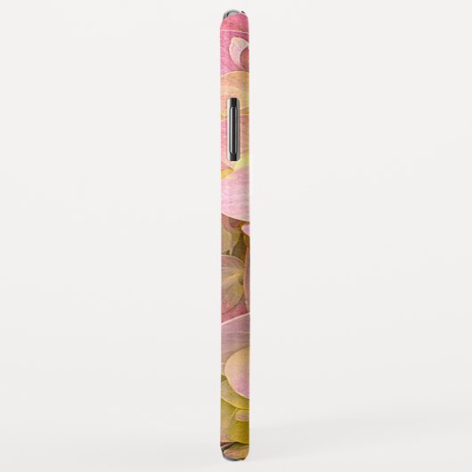 Coques Case-Mate iPhone Fleur d'Hydrangée rose (Dos/Droite)