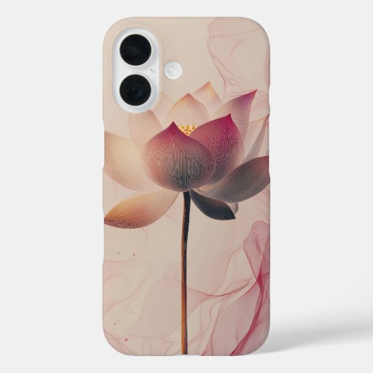 Coques Case-Mate iPhone Fleur d'illusion rose (Verso)