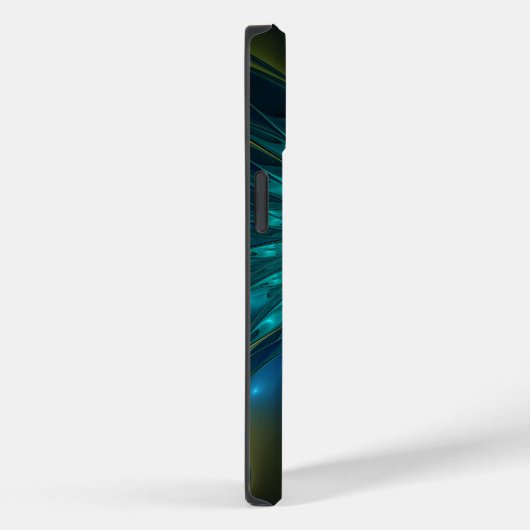 Coques Case-Mate iPhone Fleur d'Imaginaire lumineux, Fractale Abstraite co (Verso / Droite)