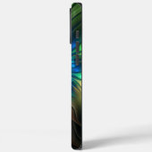 Coques Case-Mate iPhone Fleur d'Imaginaire lumineux, Fractale Abstraite co (Verso / Gauche)