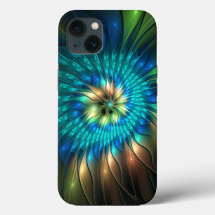 Case-Mate iPhone Case Fleur d'Imaginaire lumineux, Fractale Abstraite co