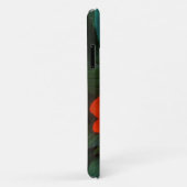Coques Case-Mate iPhone Fleur d'Impatiens Orange (Dos/Droite)