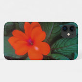 Coques Case-Mate iPhone Fleur d'Impatiens Orange (Dos (Horizontal))