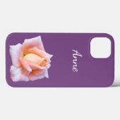 Coques Case-Mate iPhone Fleur douce personnalisée (Verso (horizontal))