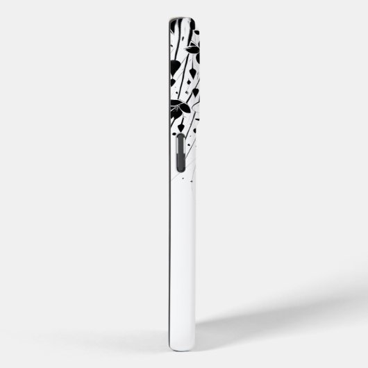 Coques Case-Mate iPhone Fleur éclatée d'encre (Verso / Droite)