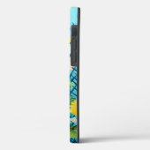 Coques Case-Mate iPhone Fleur et feuille, design japonais (Verso / Gauche)