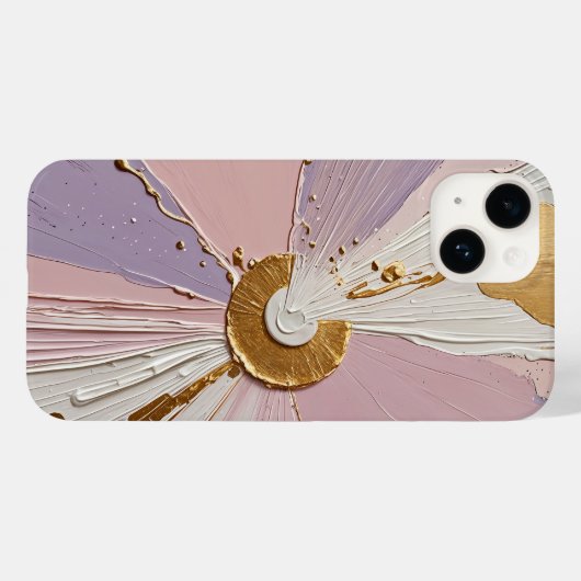 Coques Case-Mate iPhone Fleur éthérique (Verso (horizontal))