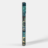 Coques Case-Mate iPhone Fleur ethnique bleue Mandala | iPhone 14 Coque-Mat (Verso / Droite)