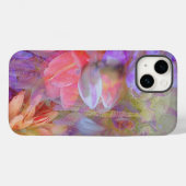 Coques Case-Mate iPhone Fleur Fée Double exposition Imaginaire Art (Verso (horizontal))