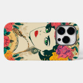 Coques Case-Mate iPhone Fleur femme (Verso (horizontal))