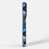 Coques Case-Mate iPhone Fleur festive d'hiver – Fêtes audacieuses et lumin (Verso / Droite)