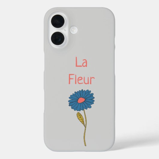 Coques Case-Mate iPhone Fleur Florale La Fleur (Verso)