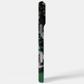 Coques Case-Mate iPhone Fleur foncée Vert foncé (Verso / Droite)