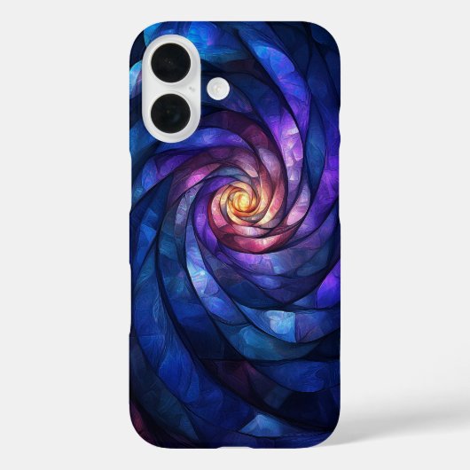 Coques Case-Mate iPhone Fleur fractale (Verso)