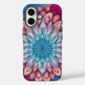 Coques Case-Mate iPhone Fleur fractale (Verso)
