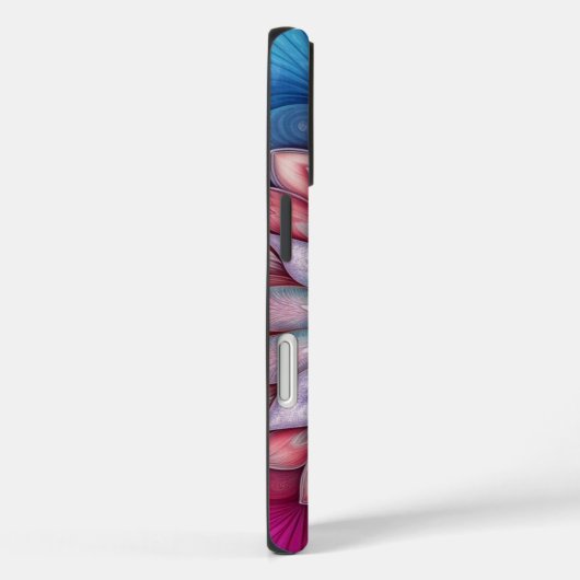 Coques Case-Mate iPhone Fleur fractale (Verso / Droite)