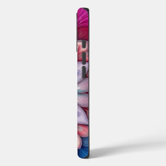 Coques Case-Mate iPhone Fleur fractale (Verso / Gauche)