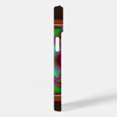 Coques Case-Mate iPhone Fleur fractale multicolore (Verso / Droite)