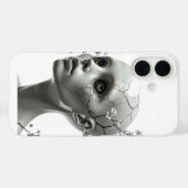 Coques Case-Mate iPhone Fleur fracturée (Verso (horizontal))