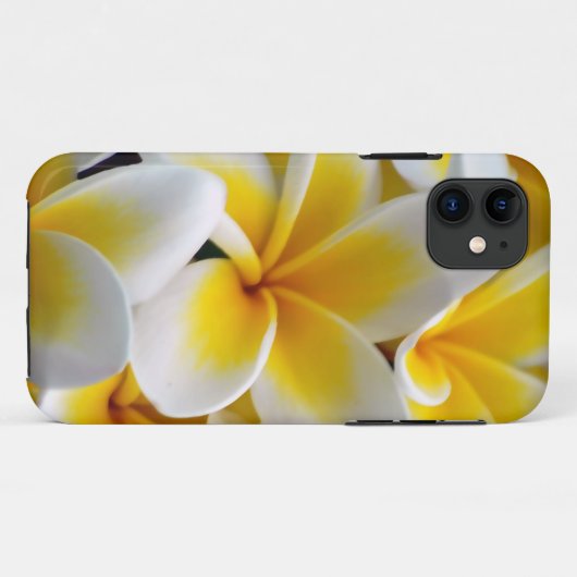 Coques Case-Mate iPhone Fleur Frangipani Plumeria (Dos (Horizontal))