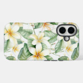 Coques Case-Mate iPhone Fleur Frangipani Tropical Tough (Verso (horizontal))