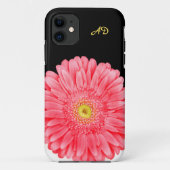 Coques Case-Mate iPhone Fleur Gerbera rose (Dos)