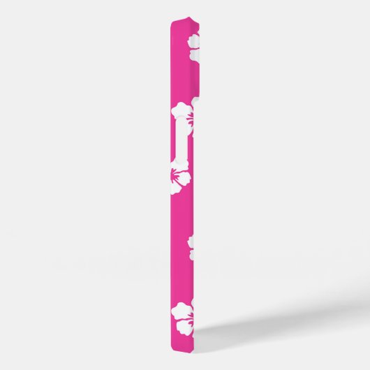 Coques Case-Mate iPhone Fleur Hibiscus Tropical d'été rose (Verso / Droite)